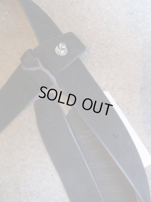 画像3: UNUSED（アンユーズド） ロングレザーベルト ブラック・ブラウン