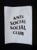 画像3: Anti Social Social Club（アンチソーシャルソーシャルクラブ・ASSC） ロゴTシャツ ブラック (3)