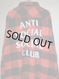Anti Social Social Club（アンチソーシャルソーシャルクラブ・ASSC） ブロックチェック フランネルシャツ
