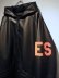画像3: ESSAY（エッセイ） PUレザー フーデッドコート ブラック (3)