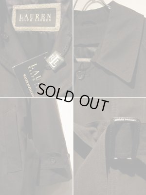 画像4: Ralph Lauren（ラルフローレン） ステンカラーコート ブラック