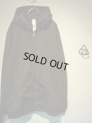 画像2: DAMIR DOMA（ダミールドーマ） ダブルフーデッド ジップアップパーカ ダークオリーブ