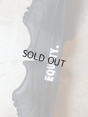 画像5: NIKE（ナイキ） AIR FORCE I（エアフォース1） EQUALITY ブラックレザー