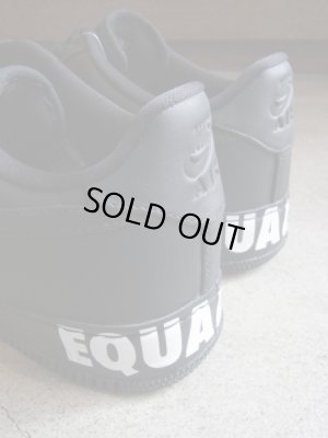 画像3: NIKE（ナイキ） AIR FORCE I（エアフォース1） EQUALITY ブラックレザー