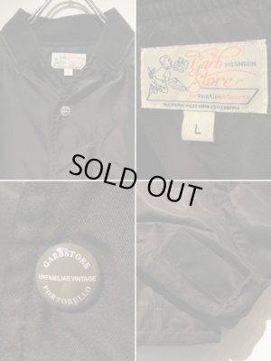 画像4: Garb Store（ガーブストア） ナイロンコーチジャケット ブラック