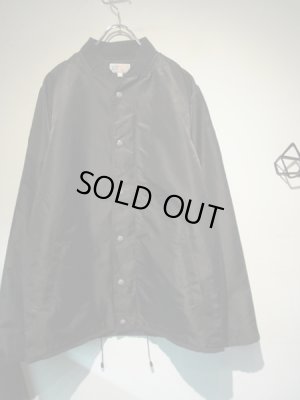 画像2: Garb Store（ガーブストア） ナイロンコーチジャケット ブラック