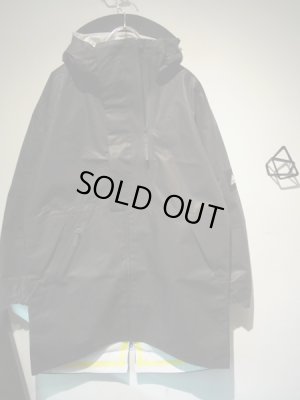 画像2: adidas（アディダス） 3レイヤー フーデッドコート ブラック