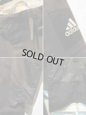 画像5: adidas（アディダス） 3レイヤー フーデッドコート ブラック