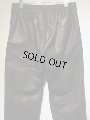 画像7: UNUSED（アンユーズド） レザートラックパンツ ブラック