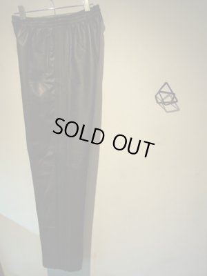 画像8: UNUSED（アンユーズド） レザートラックパンツ ブラック