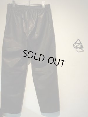 画像6: UNUSED（アンユーズド） レザートラックパンツ ブラック