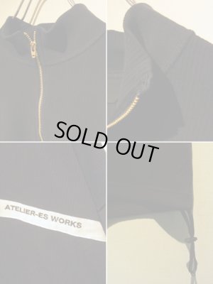 画像5: ESSAY（エッセイ） ハーフジップTee ネイビー