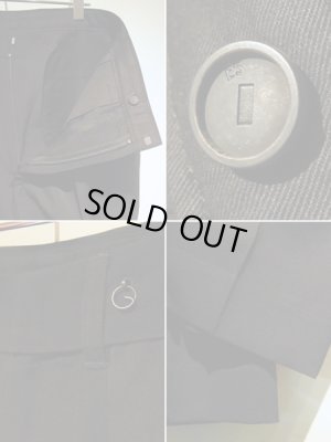 画像4: ESSAY（エッセイ） ワイドテーパードスラックス ネイビー