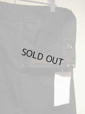 画像6: Martin Margiela（マルタンマルジェラ）14ライン コットン×リネンパンツ ブラック