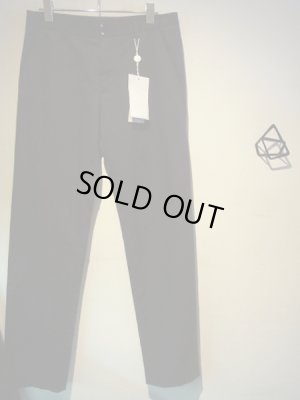 画像2: Martin Margiela（マルタンマルジェラ）14ライン コットン×リネンパンツ ブラック