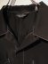 画像4: UNUSED（アンユーズド） 100％シルク オープンカラーシャツ ブラック