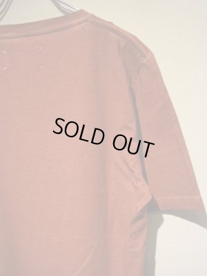 画像7: Martin Margiela（マルタンマルジェラ） 10ライン ピグメントダイ クルーネックTシャツ テラコッタ