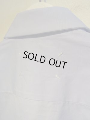 画像8: Maison Margiela（メゾン マルジェラ） 14ライン コットンシャツ ライトブルー