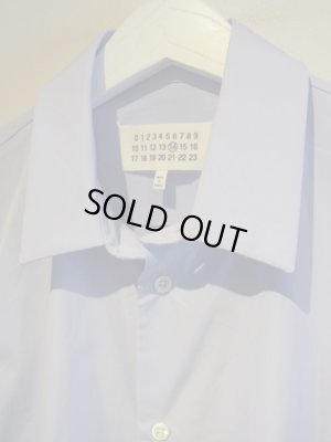 画像3: Maison Margiela（メゾン マルジェラ） 14ライン コットンシャツ ライトブルー