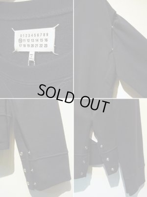 画像4: Maison Margiela（メゾン マルジェラ） 10ライン 2WAY クルーネックスウェット ダークネイビー