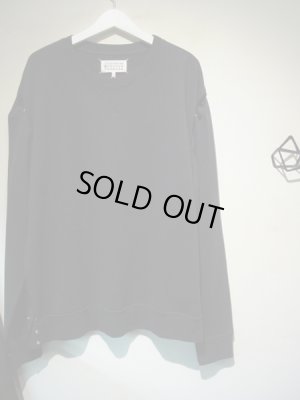 画像2: Maison Margiela（メゾン マルジェラ） 10ライン 2WAY クルーネックスウェット ダークネイビー