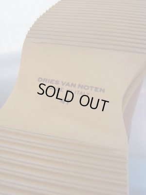 画像10: DRIES VAN NOTEN（ドリスヴァンノッテン） プラットフォーム レザーシューズ ブラウン
