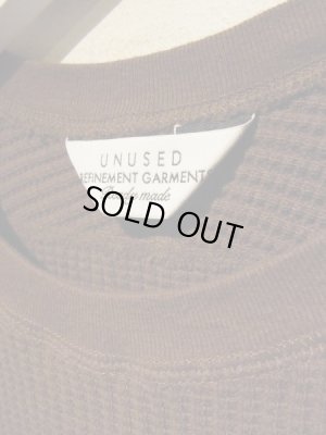 画像4: UNUSED（アンユーズド） ヘビーオンスサーマル ブラウン