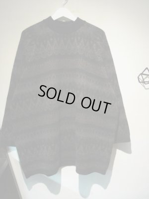 画像2: ESSAY（エッセイ） クルージャカードセーター ブラック