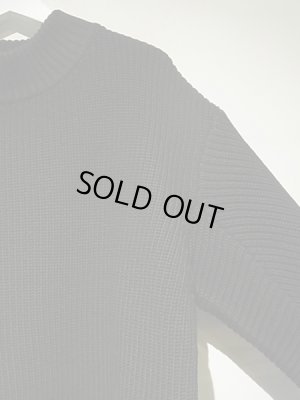 画像3: UNUSED（アンユーズド） 5G クルーネックニット ブラック