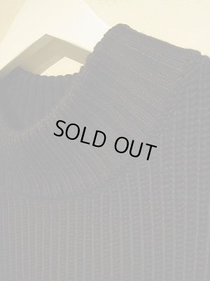 画像4: UNUSED（アンユーズド） 5G クルーネックニット ブラック