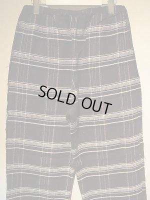 画像9: UNUSED（アンユーズド） チェック イージーパンツ ブラック