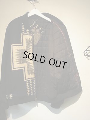 画像8: PENDLETON（ペンドルトン） ウールジップアップブルゾン ブラックベース