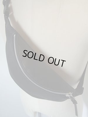 画像7: NL（ニール） Felix（フェリックス） レザーウエストバッグ ブラック