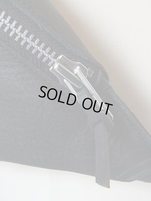 画像4: NL（ニール） Felix（フェリックス） レザーウエストバッグ ブラック