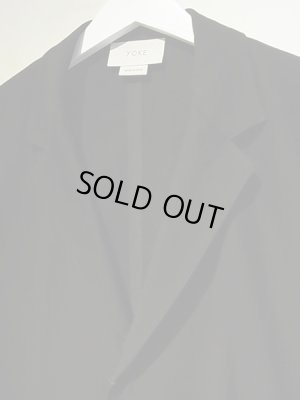 画像3: YOKE（ヨーク） ジャケットカーディガン ブラック