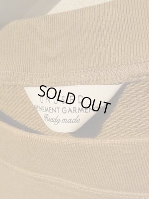 画像3: UNUSED（アンユーズド） クルーネックスウェット キャメル