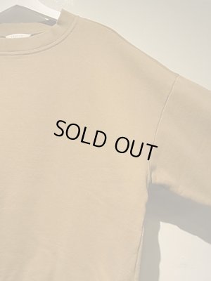 画像4: UNUSED（アンユーズド） クルーネックスウェット キャメル