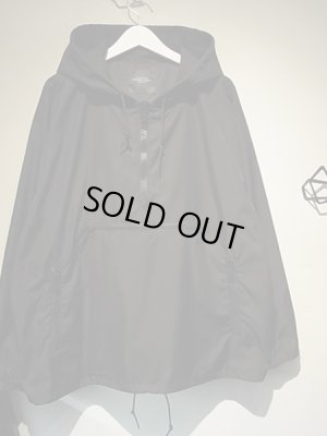 画像2: UNUSED（アンユーズド） ハーフジップアノラックパーカ ブラック