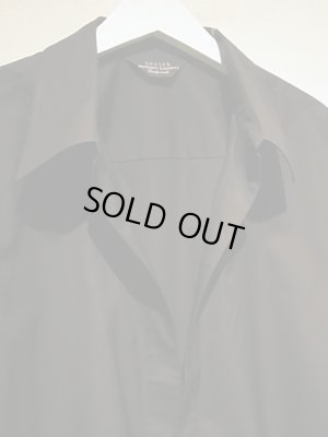 画像3: UNUSED（アンユーズド） オープンフロントシャツ ブラック