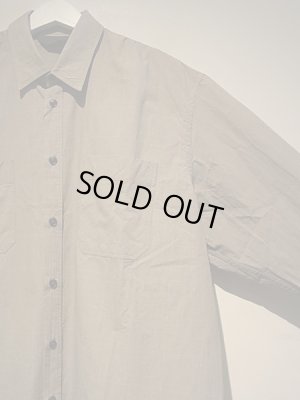 画像4: ESSAY（エッセイ） セルビッチシャツ グレー×ベージュ