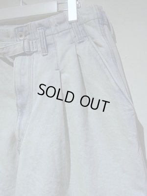 画像4: ESSAY（エッセイ） HAKAMA デニムパンツ ブリーチインディゴ