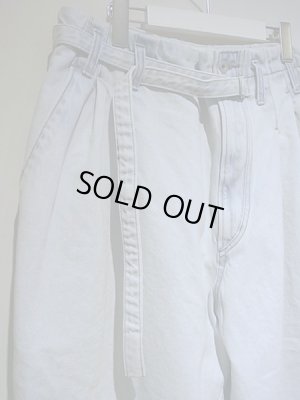 画像3: ESSAY（エッセイ） HAKAMA デニムパンツ ブリーチインディゴ