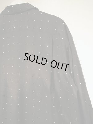 画像8: UNUSED（アンユーズド） スクエアドットレーヨンシャツ ブラック