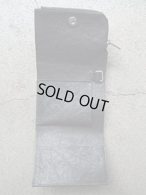 画像2: NL（ニール） Edward（エドワード） 3つ折りレザーウォレット ブラック