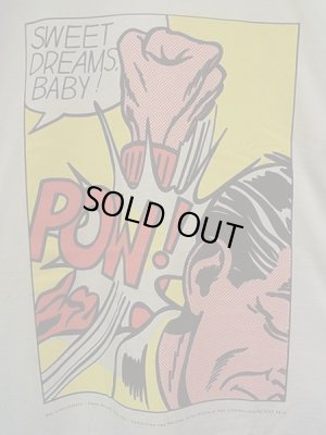 画像4: Roy Lichtenstein（ロイ・リキテンスタイン） Tシャツ Sweet Dreams Baby
