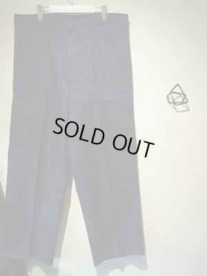 画像2: デッドストック 変形ポケット ユーロワークパンツ ネイビー