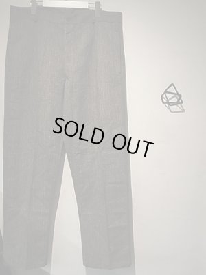 画像2: デッドストック ユーロ ブラックシャンブレーワークパンツ ソルト＆ペッパー