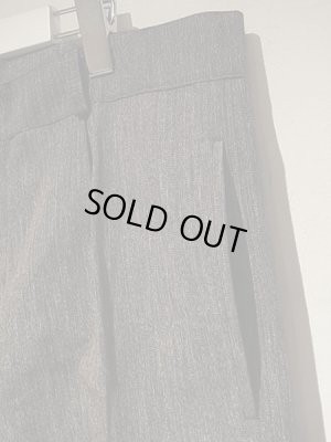 画像3: デッドストック ユーロ ブラックシャンブレーワークパンツ ソルト＆ペッパー