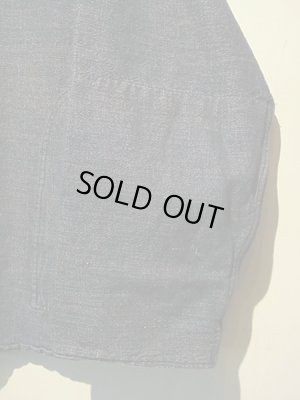 画像9: ユーロ ヘンリーネックプルオーバーシャツ インディゴカラー