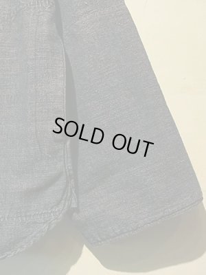 画像10: ユーロ ヘンリーネックプルオーバーシャツ インディゴカラー